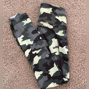 Lululemon Fast Free HR Tight 25 Camo